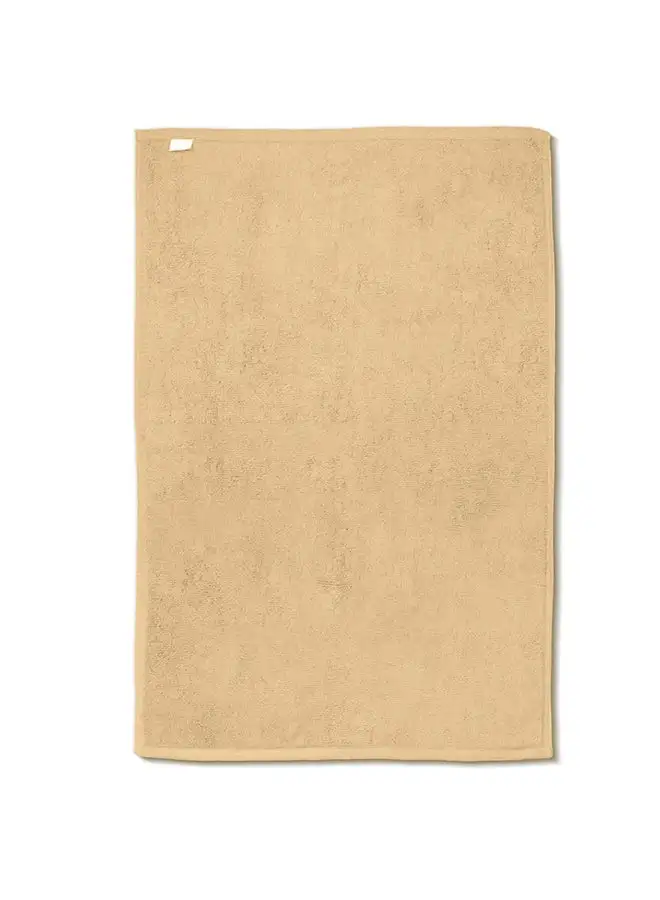 Hotel Linen Klub Hotel Linen Klub 1PC LUXURY Hotel Spa Shower/Bathtub Mat  - 100% Cotton 900 GSM Terry Dobby Border Ring Spun - Super Soft ,Quick Dry,Highly Absorbent , Size : 50 x 80cm, Beige