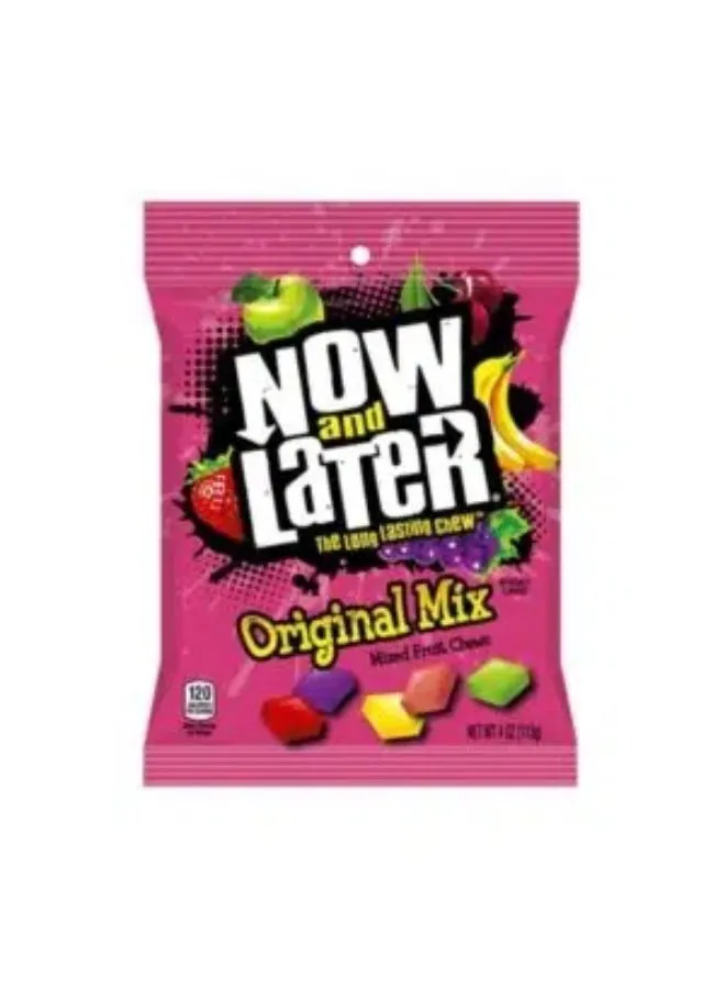 Now and Later Original  Mix Peg Bag 113g