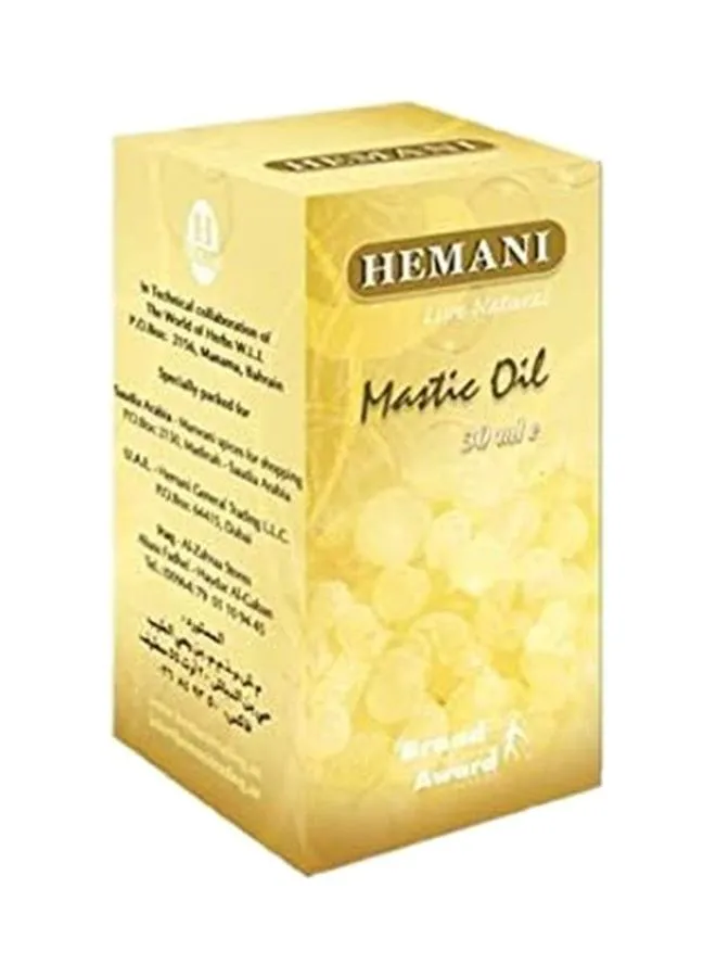 HEMANI Hemani Mastic Oil - 100% Pure and Natural Oil for Digestive and Oral Health 30ml