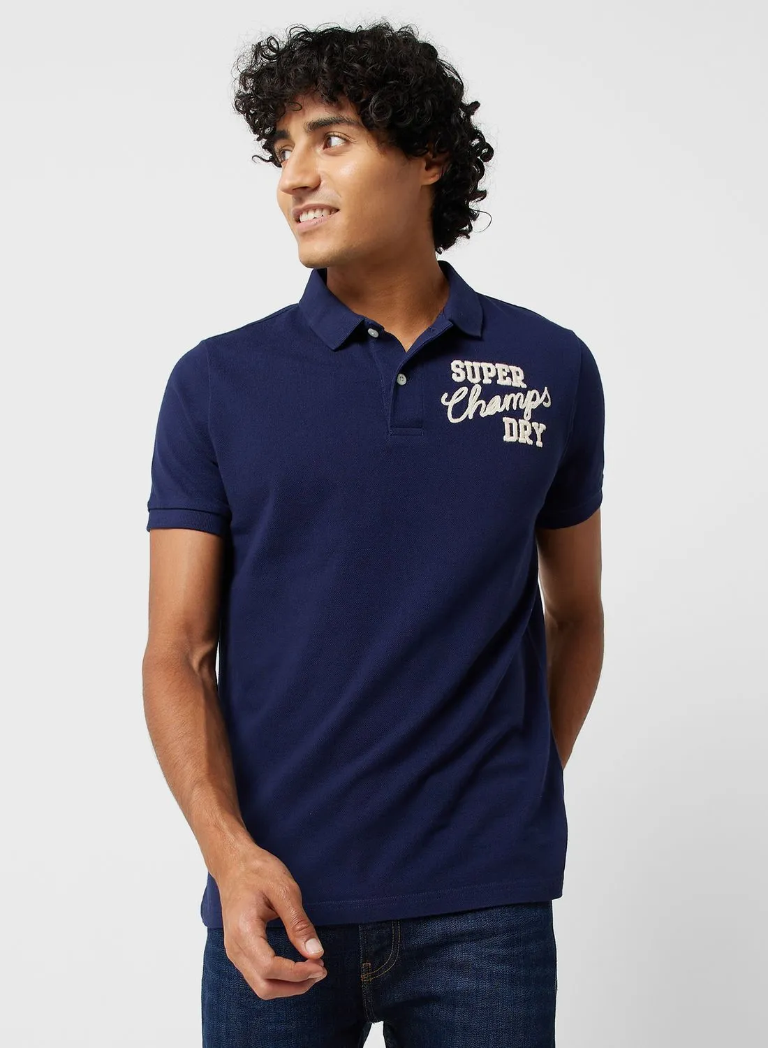 Superdry Applique Classic Fit Polo