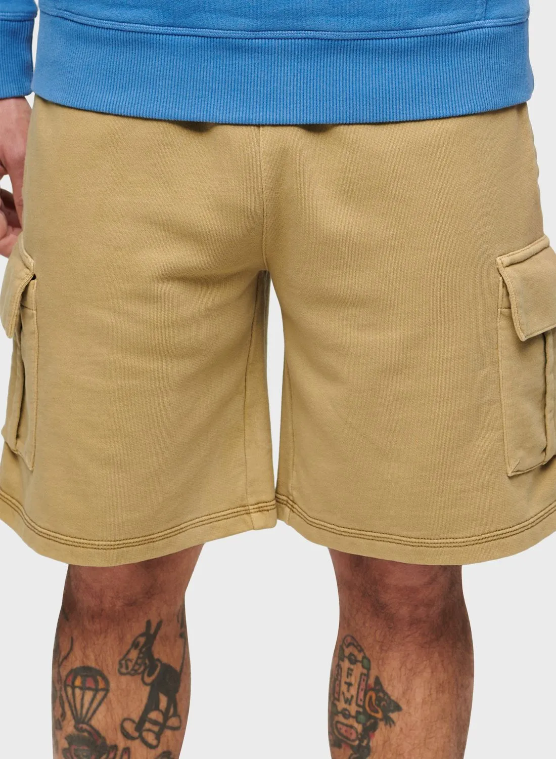 Superdry Contrast Stitch Cargo Shorts