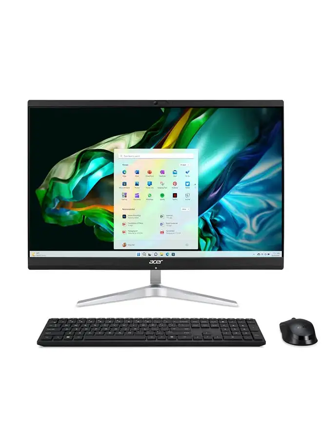 Acer AIO C27-i7-1360P/16GB/1TB SSD/Shared/27 Inch FHD Non touch/W/L KB And Mouse/Win 11 Home English Black