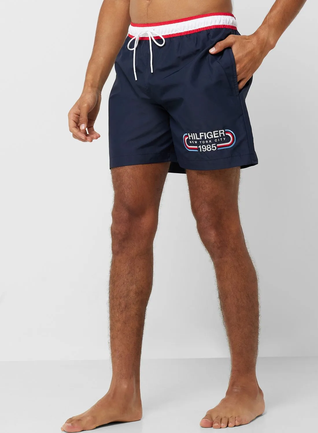 TOMMY HILFIGER Medium Drawstring Swim Shorts