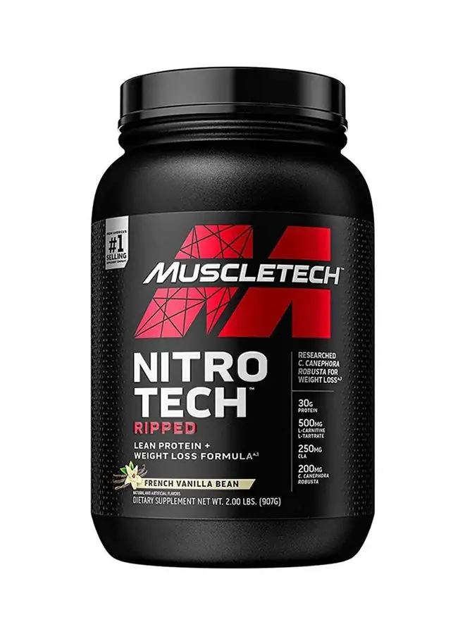 MuscleTech MuscleTech Nitro Tech Ripped French Vanilla Bean 2lbs US (RB)