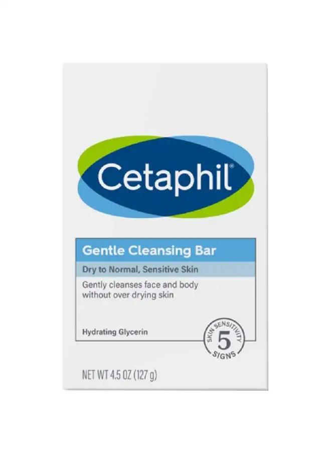 Cetaphil Gentle Cleansing Bar Dry to Normal Sensitive Skin 127grams