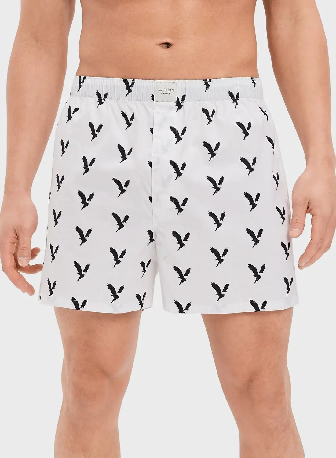 American Eagle Logo Band Printed Trunks