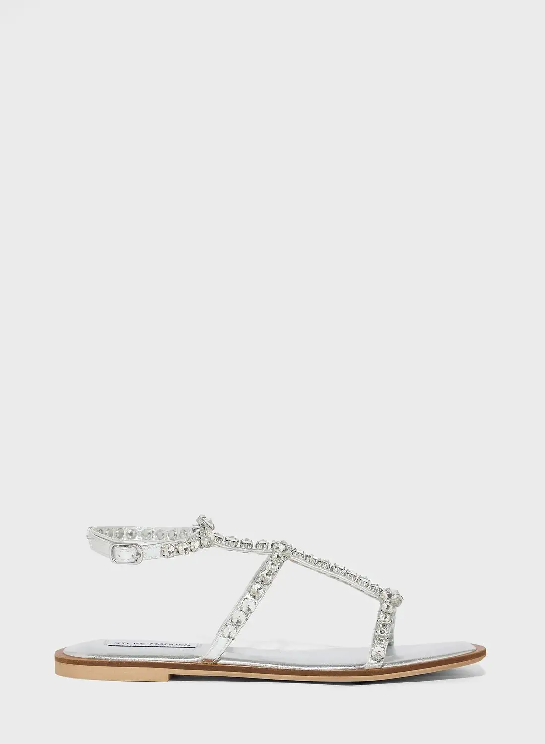 STEVE MADDEN Ankle Strap Flat Sandals