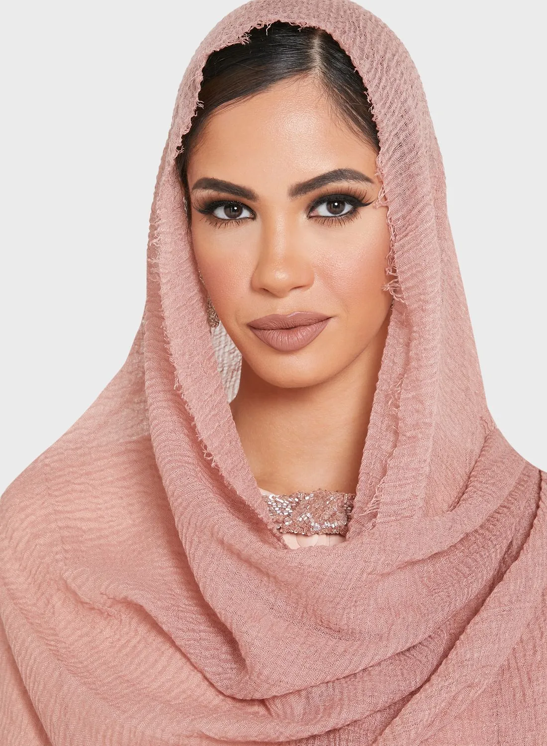 Khizana Linen Mix Lightweight Hijab Scarf