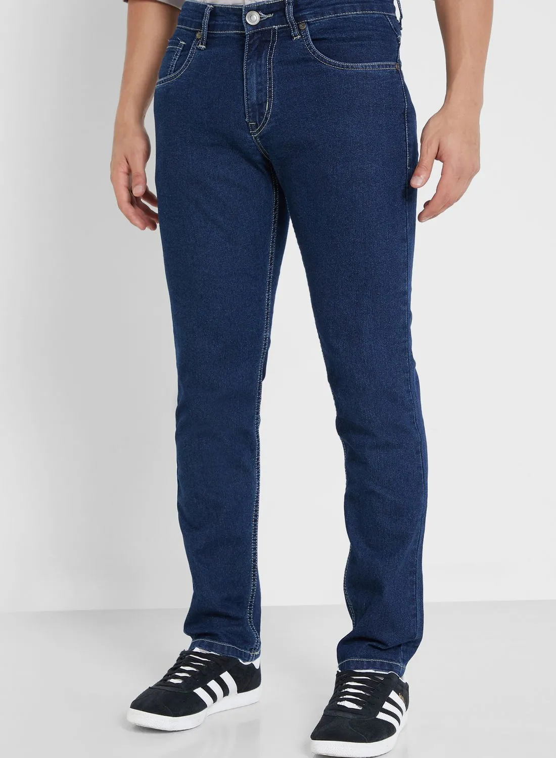 Seventy Five Mens Basic Jeans