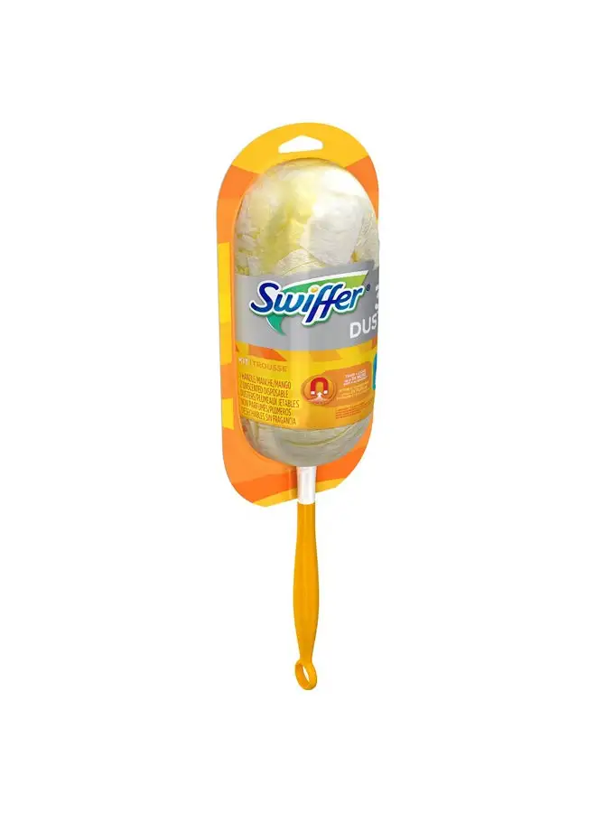 Swiffer 3-Piece 360 Duster Starter Kit Yellow