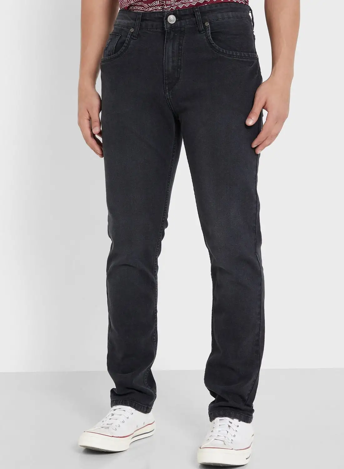 Seventy Five Mens Basic Jeans