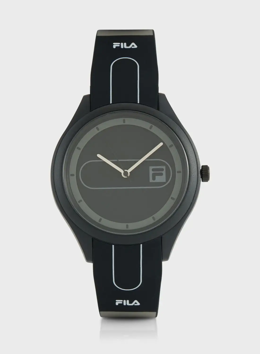 FILA 44 Mm Silicon Strap Iconic Watch