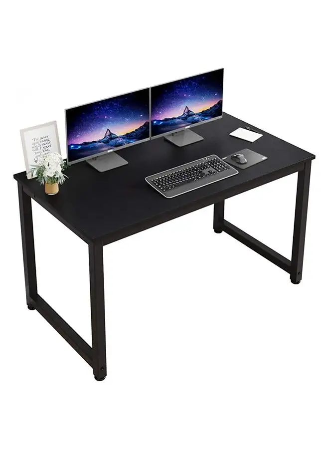 SKY-TOUCH Computer Desk 120x60cm, Computer Laptop Table Desk Office Desk Study Writing Desk Easy Assembly, Computer Desk Modern Simple Style for Home Office