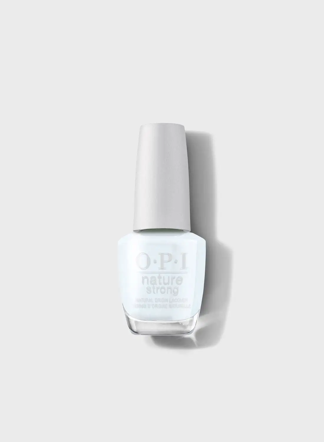 OPI Nature Strong Nail Polish, Raindrop Expectations, White Nail Polish