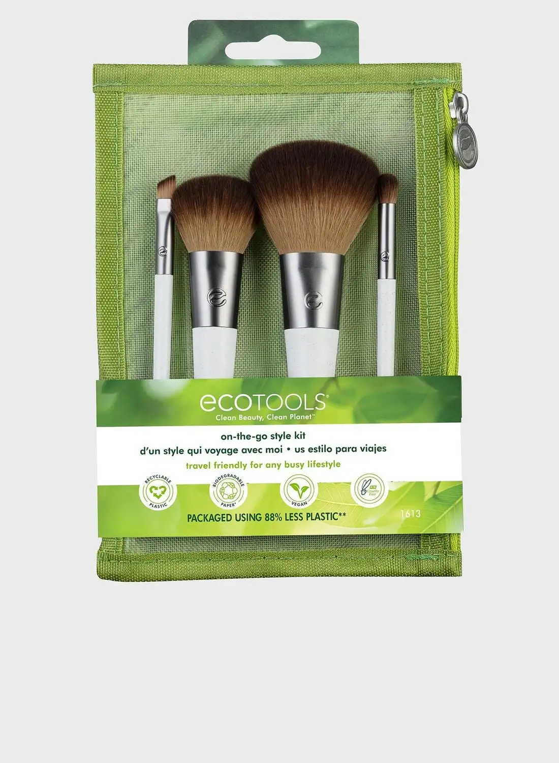 Ecotools On-The-Go Style Brush Kit