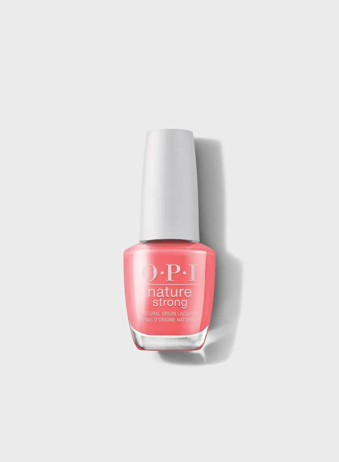 OPI Nature Strong Nail Polish, Once and Floral, Orange Nail Polish