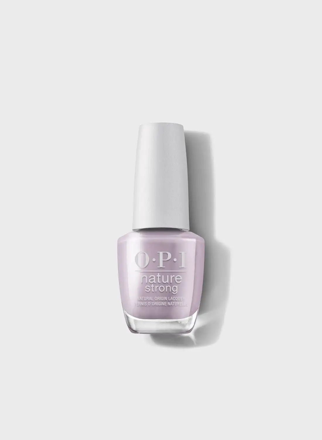 طلاء أظافر OPI Nature القوي، تمامًا مثل المطر، طلاء أظافر بني