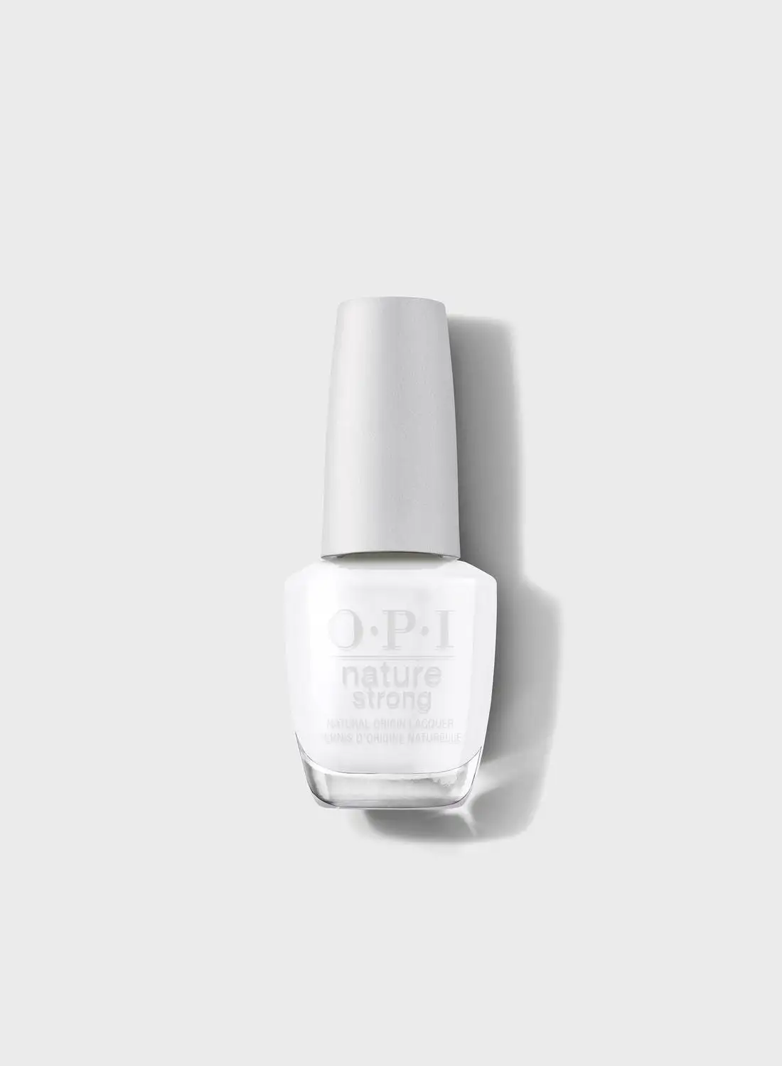 OPI Nature Strong Nail Polish, Strong as Shell, White Nail Polish