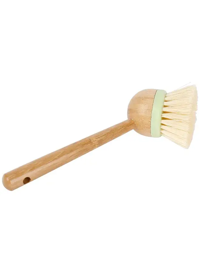 Home Pro HomePro Dish Brush Bamboo Brushes Household Cleaning Brush With Handle Brush With Natural Wood Stiff Bristles