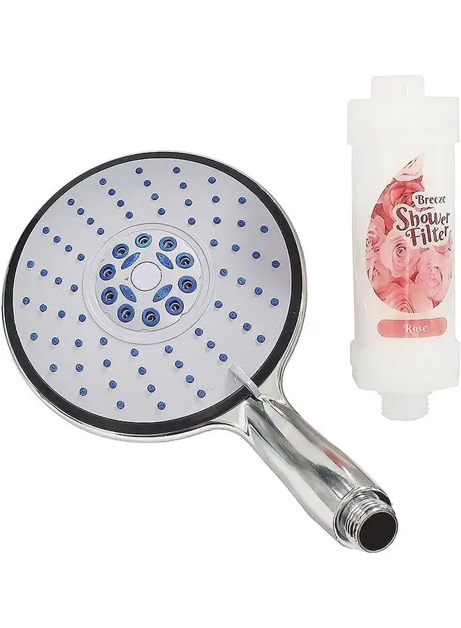 Home Pro Home Pro Shower Head & Shower Filter with Vitamin C: Elevate & Revitalize Your Shower Experience Shower Head Filter for Hard Water Helps Dry Skin & Hair Loss Easy Installation (Rose)