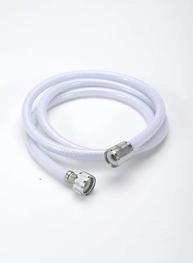 Home Pro HomePro shower hose PVC Long Shattaf Bidet Hose For Bathroom Flexible Hose Pipe Sprayer Extension White1.5M