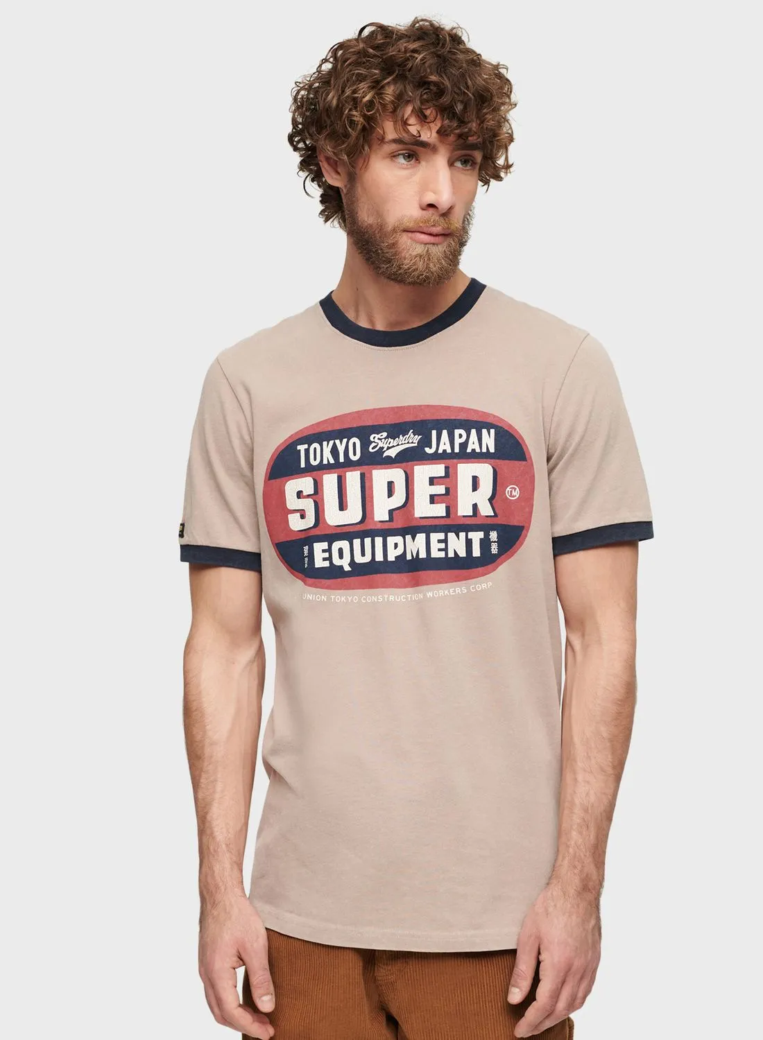 Superdry Graphic Print Crew Neck T-Shirt