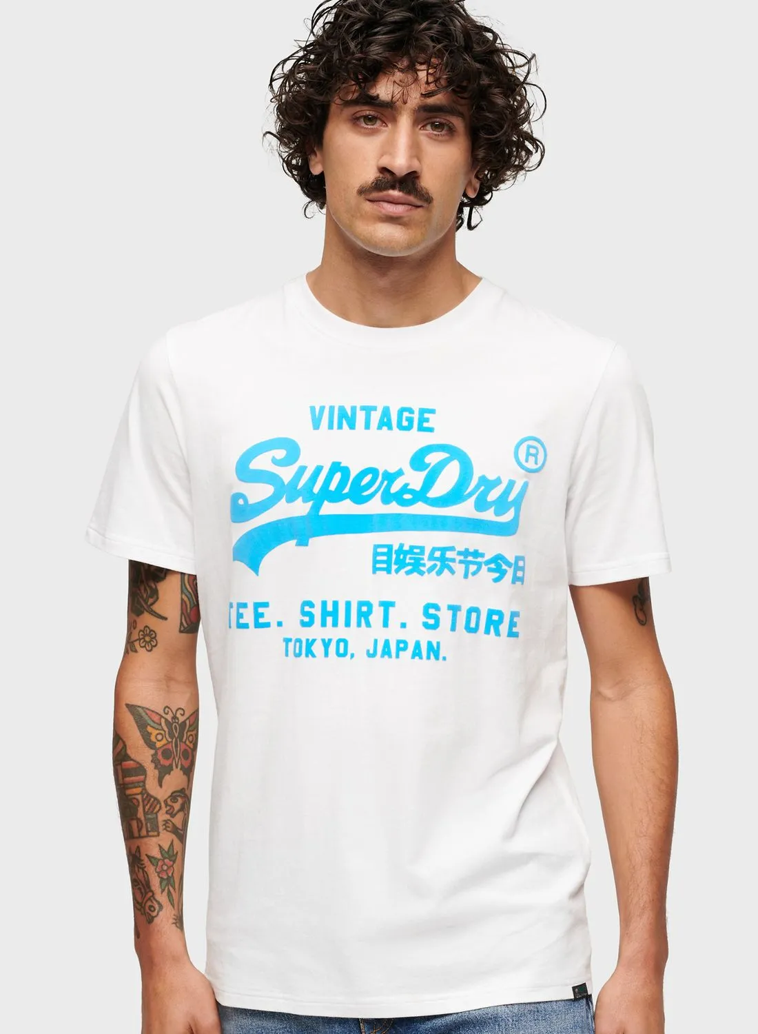 Superdry Graphic Print Crew Neck T-Shirt