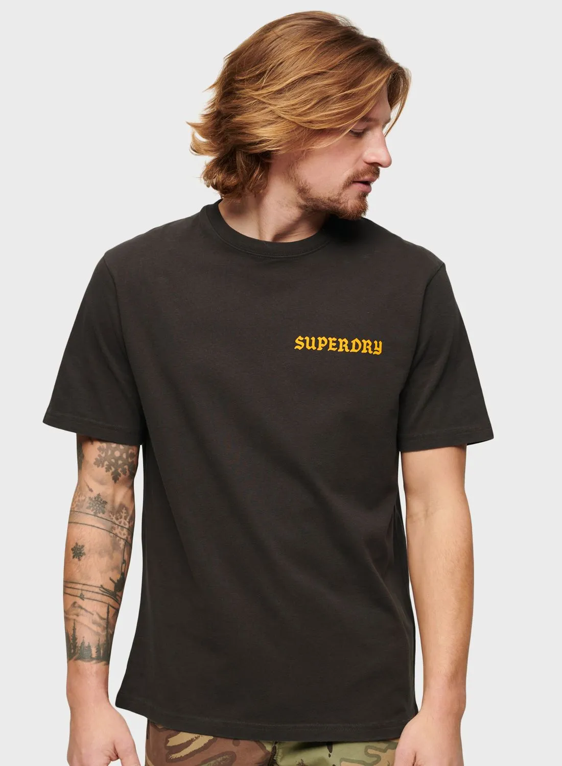 Superdry Graphic Print Crew Neck T-Shirt