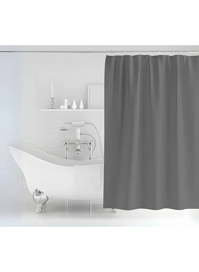 Feelings Feelings Bath Shower Curtain Grey 180X180Cm