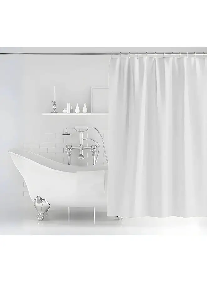 Feelings Feelings Bath Shower Curtain White 180X180Cm