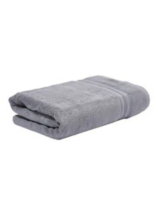 White Rose Shadow Bath Sheet 550 GSM 100% Cotton Terry 80x160 cm -Luxury Feel Super Absorbent Quick Dry Grey