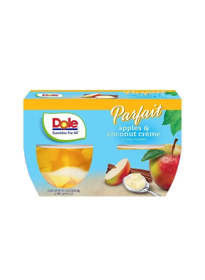 Dole Fruit Bowl Apples And Creme Parfait