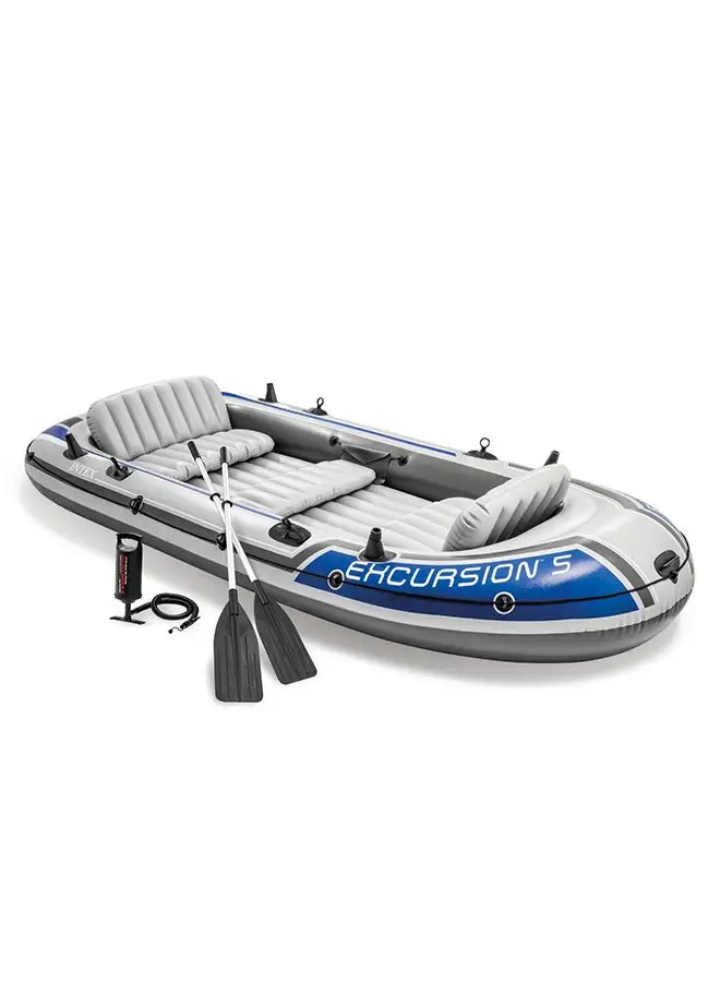 INTEX Excursion 5 Boat Set