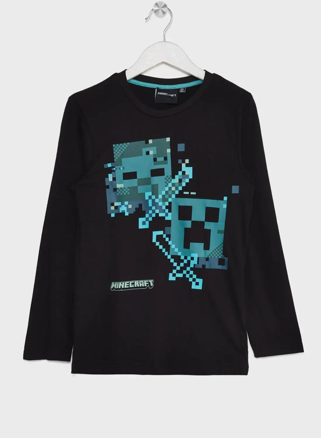 MINECRAFT Minecraft Boys Printed Long Sleeve T-Shirt