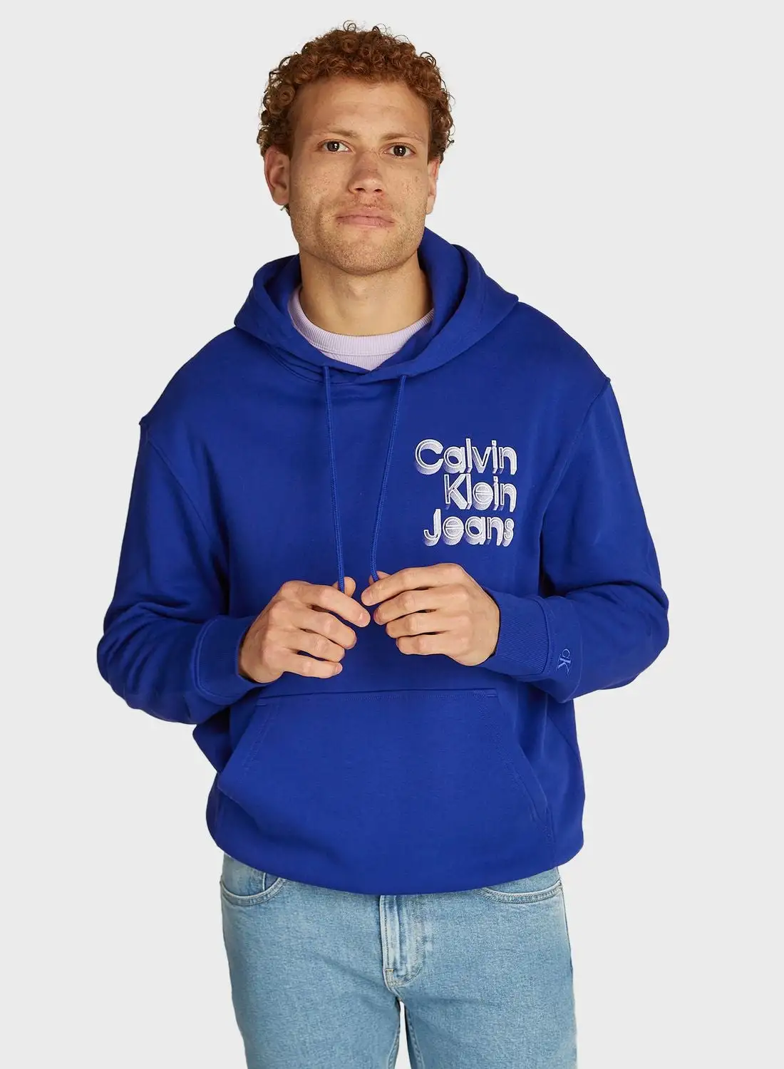 Calvin Klein Jeans Stacked Euphoric Logo Hoodie