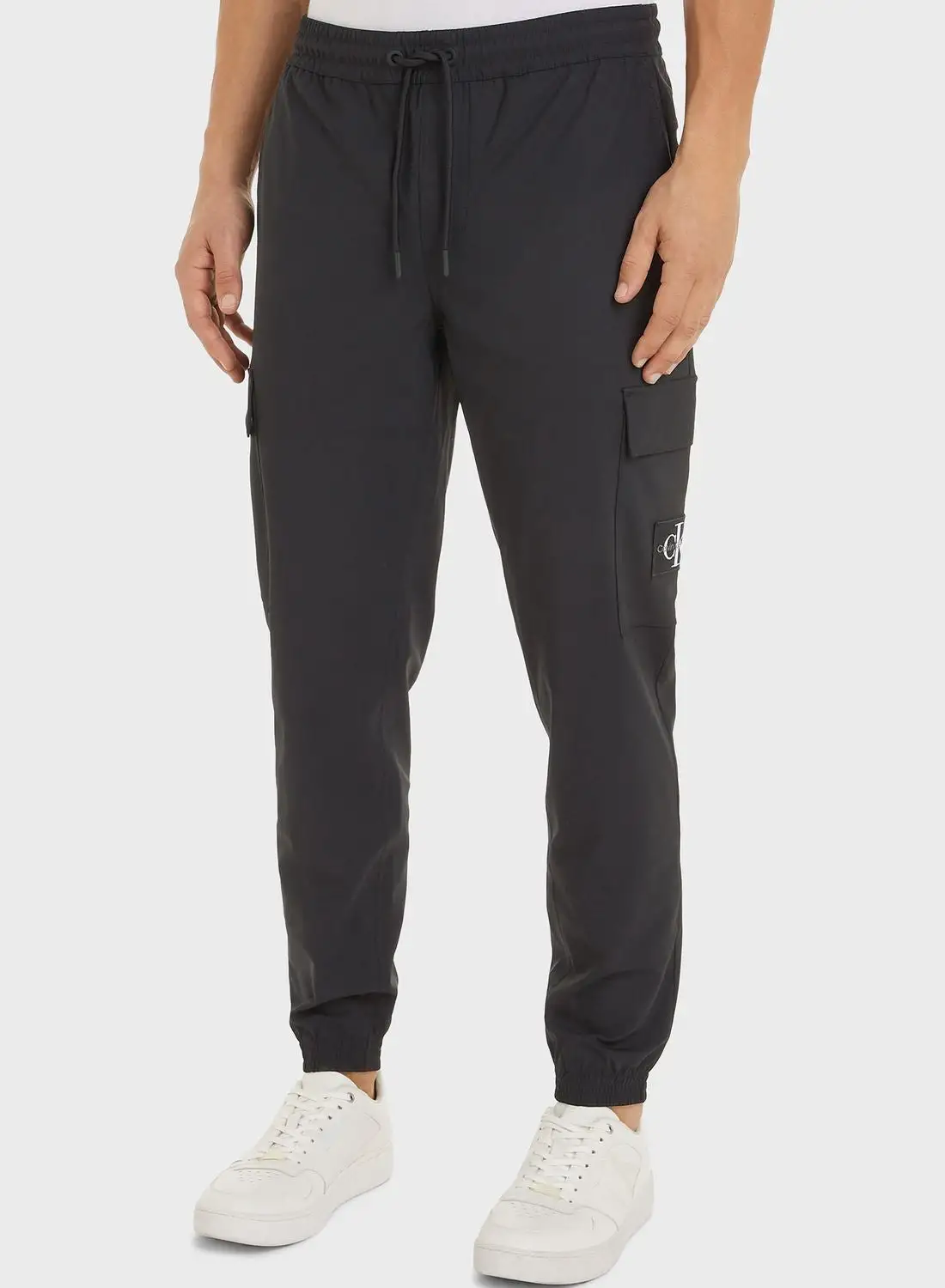 Calvin Klein Jeans Drawstring Cuffed Sweatpants