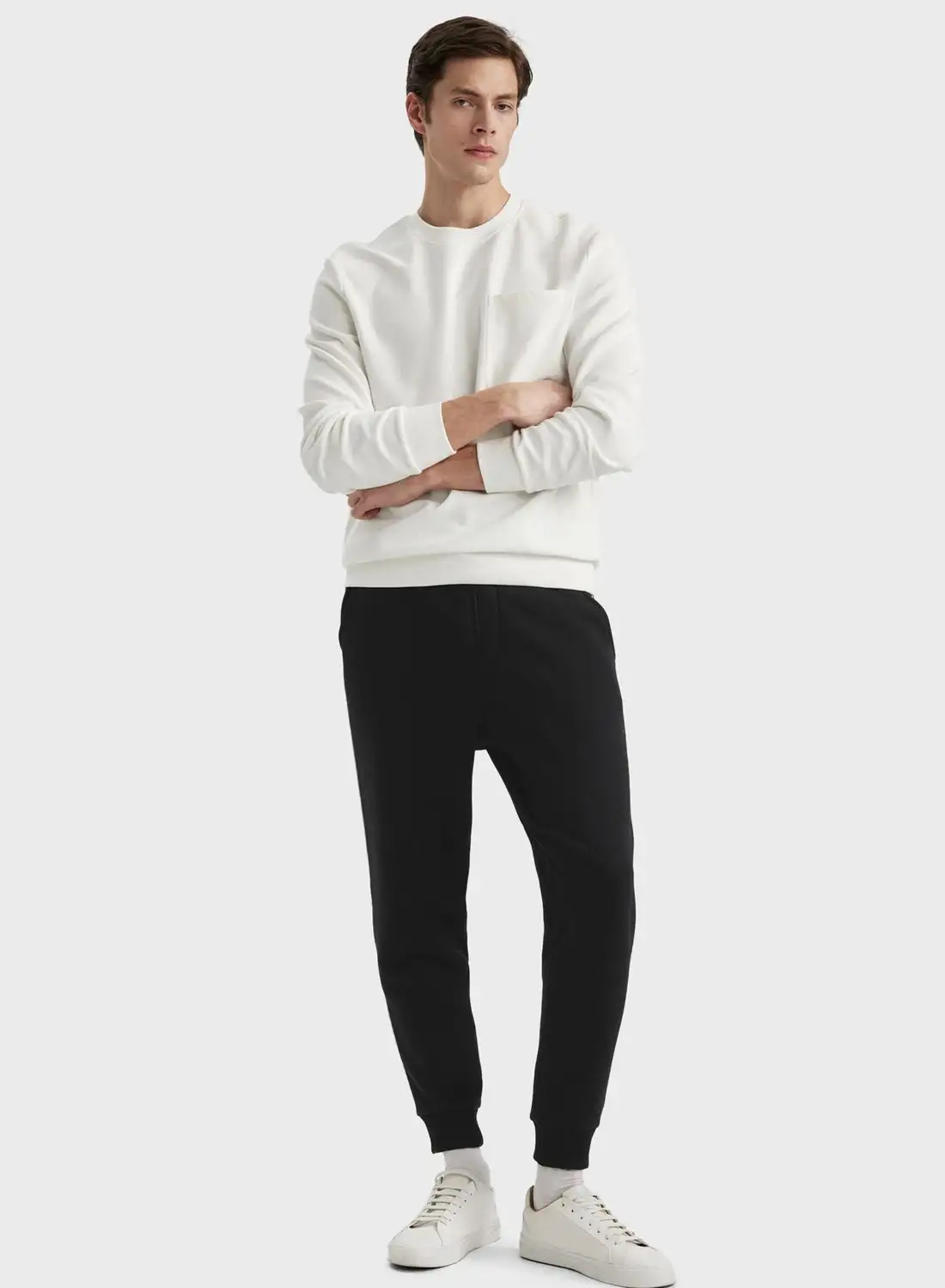 DeFacto Regular Fit Stretchy Leg Thick Sweatpants