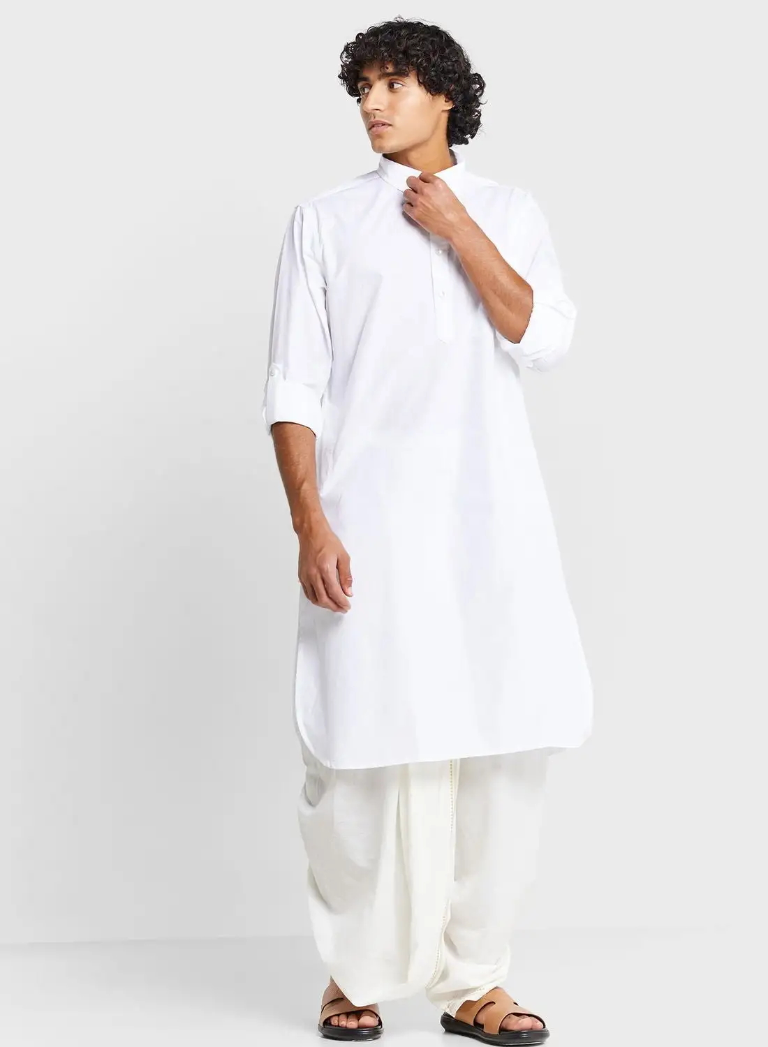 Fabindia Essential Pathani Kurta Set