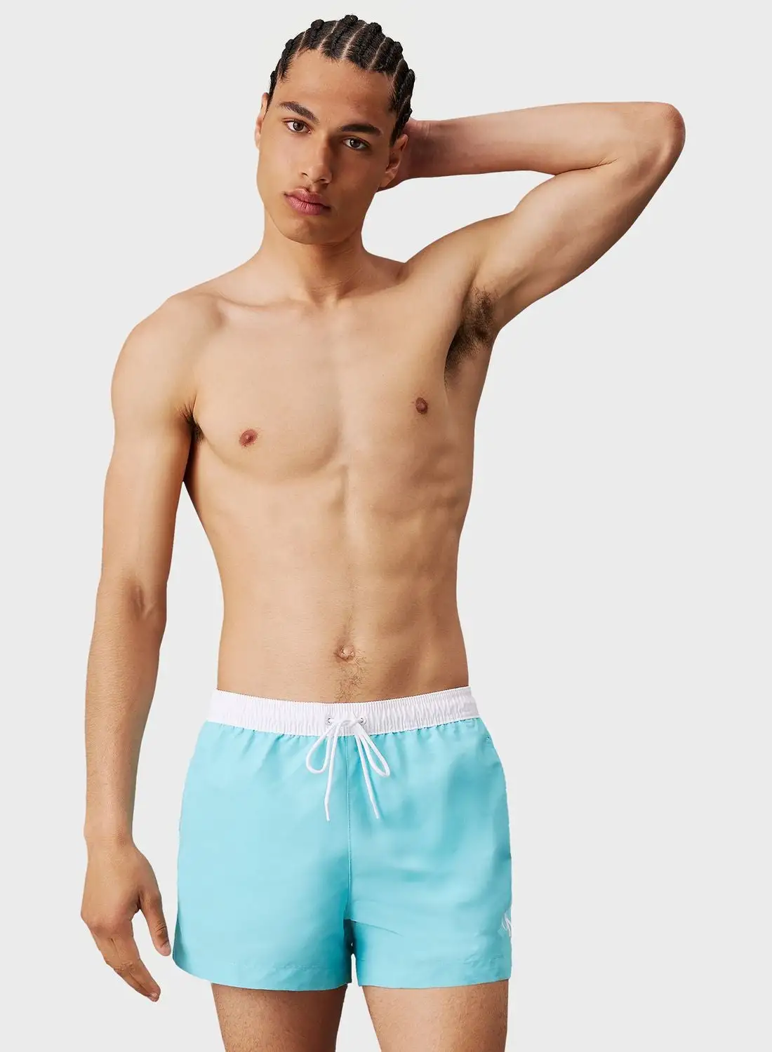 CALVIN KLEIN Short Drawstring Swim Shorts