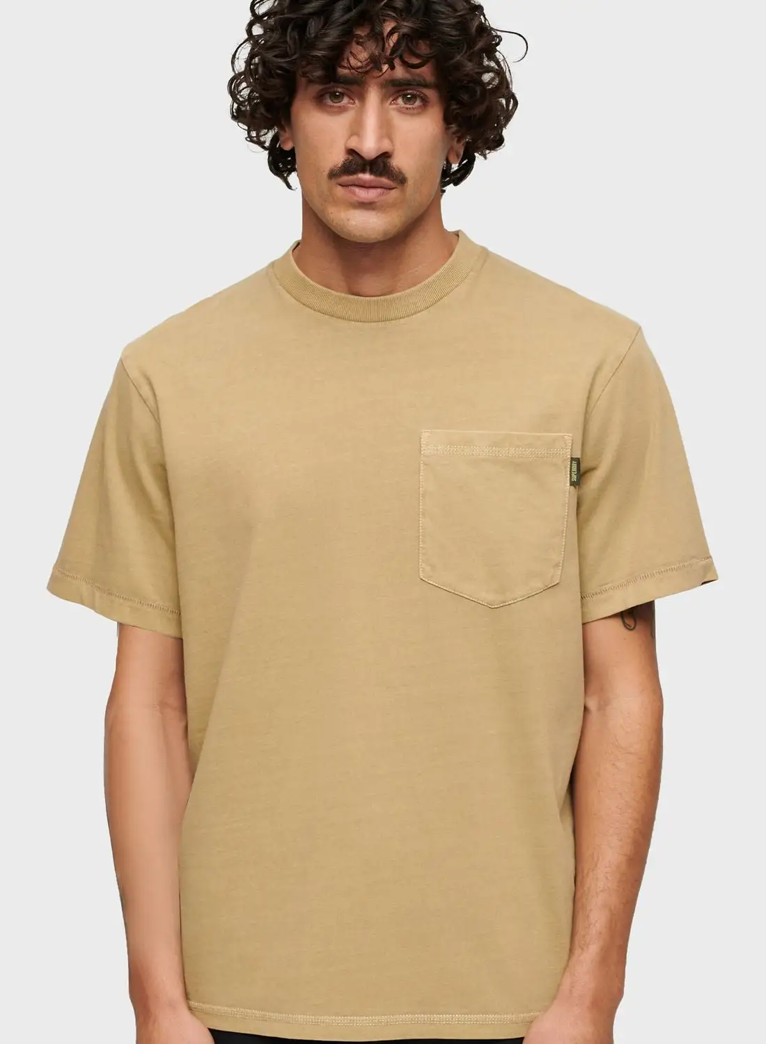 Superdry Contrast Stitch Pocket T-Shirt