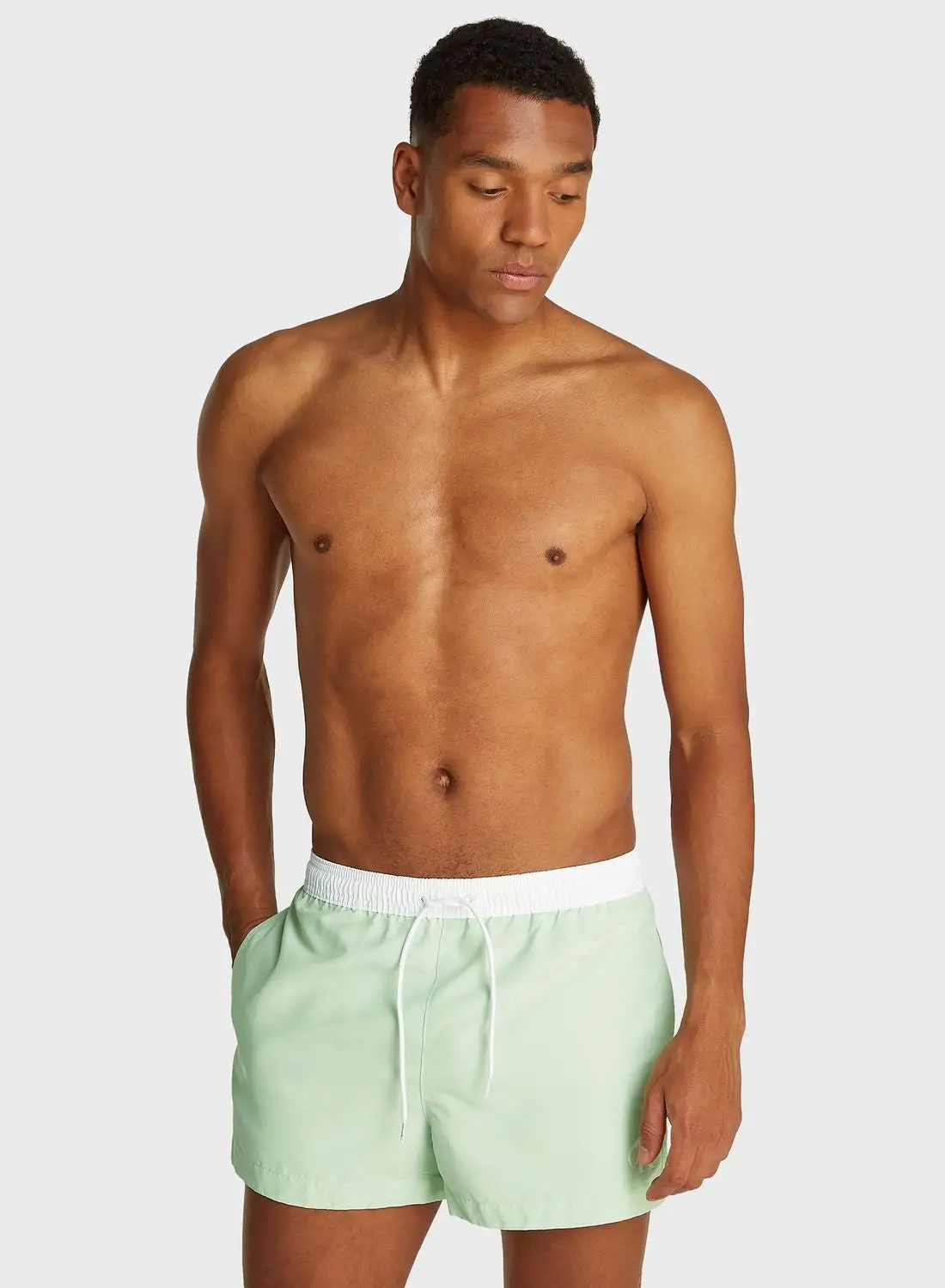 CALVIN KLEIN Short Drawstring Swim Shorts