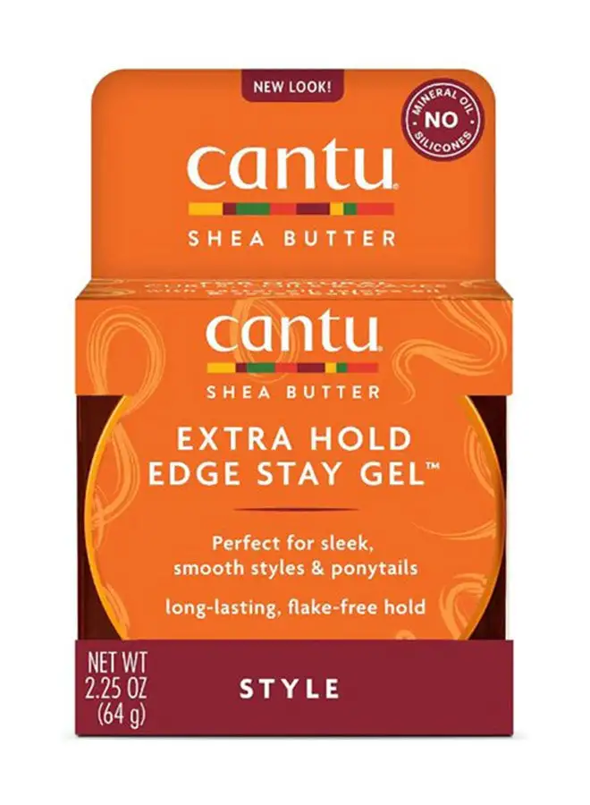 Cantu Shea Butter Extra Hold Edge Stay Gel 64grams