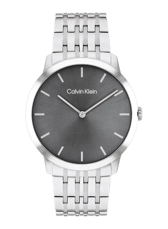 CALVIN KLEIN Unisex Analog Round Shape Stainless Steel Wrist Watch 25300006 - 40 Mm