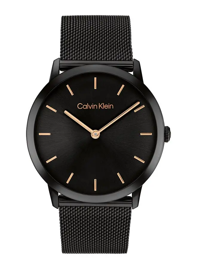 CALVIN KLEIN Unisex Analog Round Shape Stainless Steel Wrist Watch 25300002 - 37.5 Mm