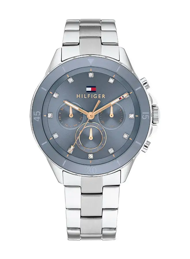 TOMMY HILFIGER Women's Analog Round Shape Stainless Steel Wrist Watch 1782708 - 40 Mm