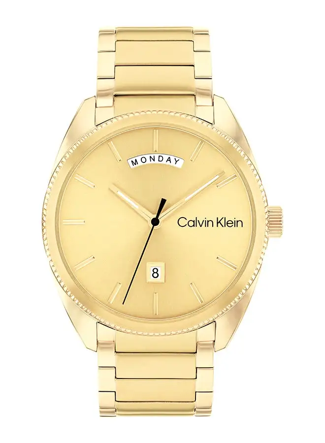 CALVIN KLEIN Men's Analog Round Shape Stainless Steel Wrist Watch 25200447 - 42 Mm