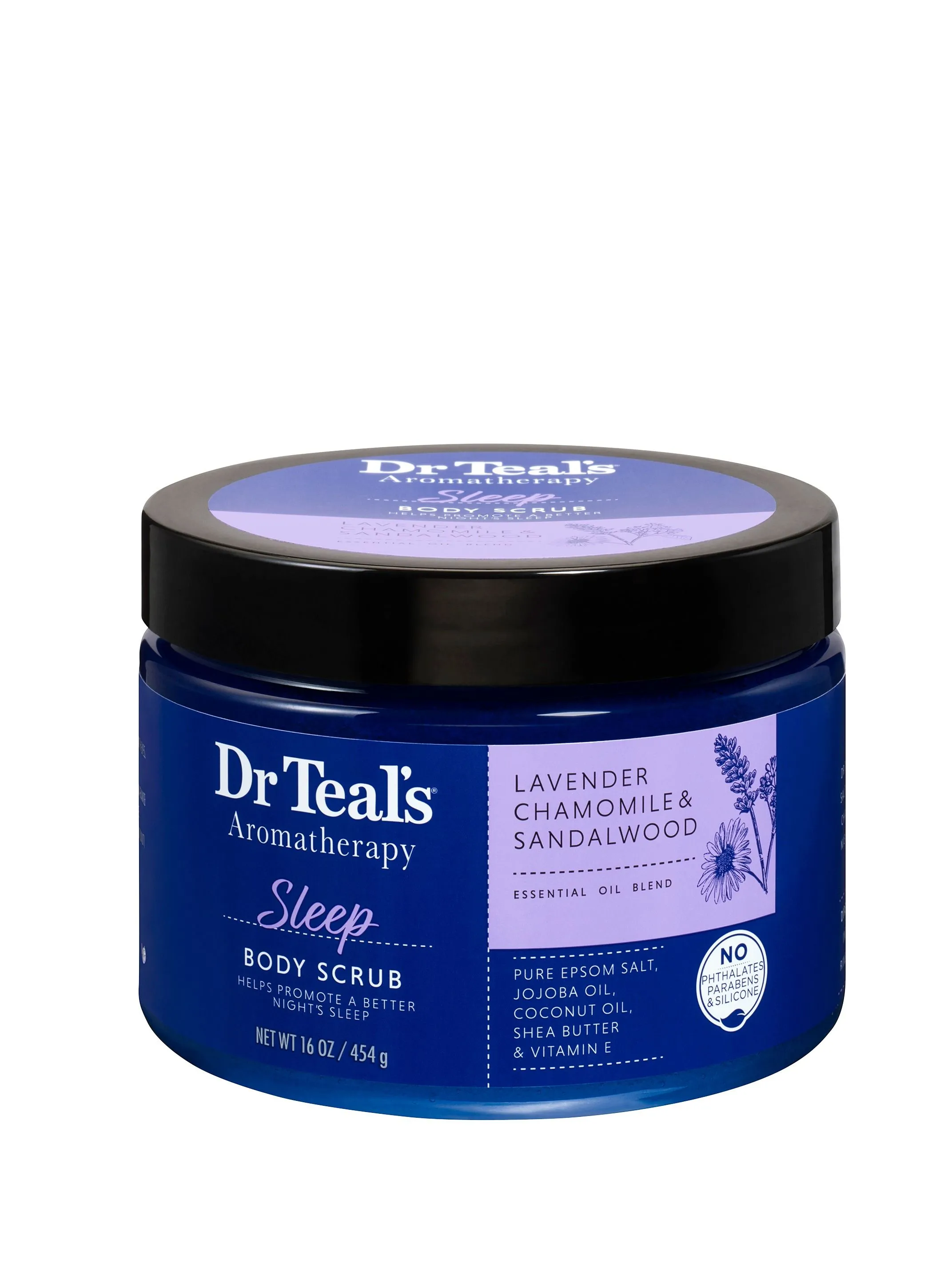 Dr Teal's Sleep Body Scrub  Lavender Chamomile Sandalwood  454g