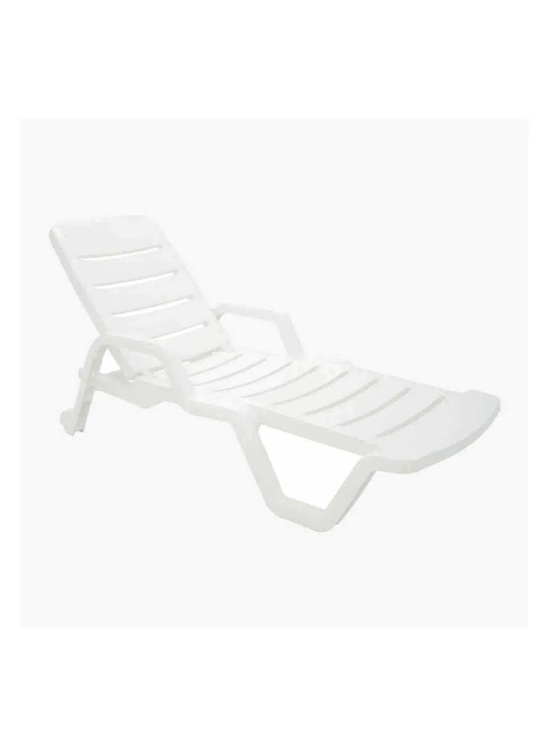 TRAMONTINA Tramontina Leblon White Polypropylene Sunlounger