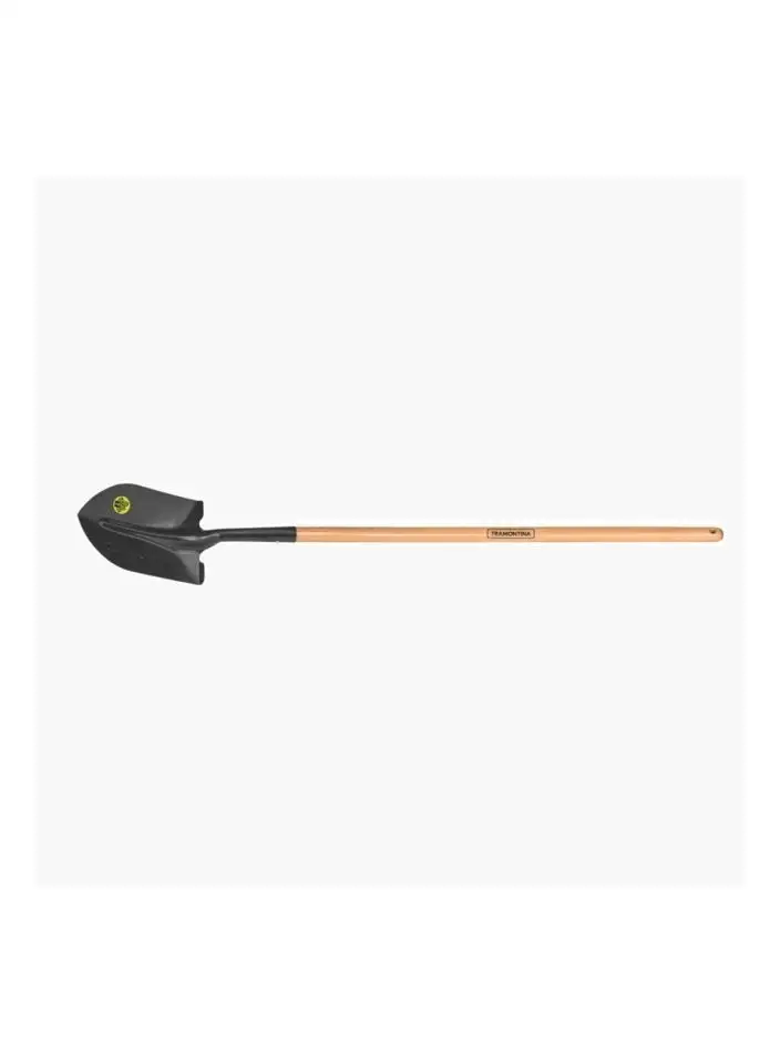 TRAMONTINA American Round Mouth Shovel with 120cm Wood Handle