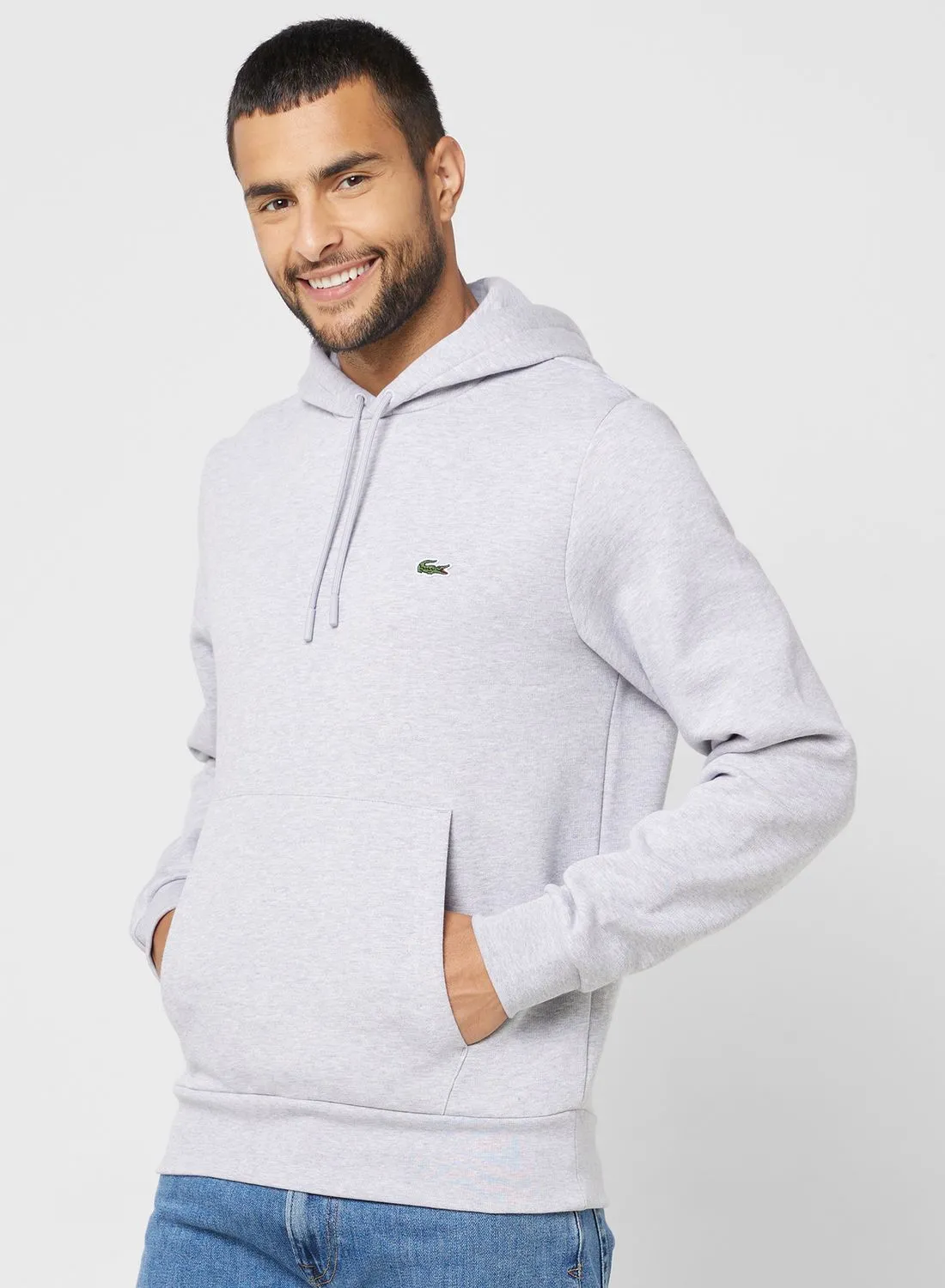 LACOSTE Logo Hoodie